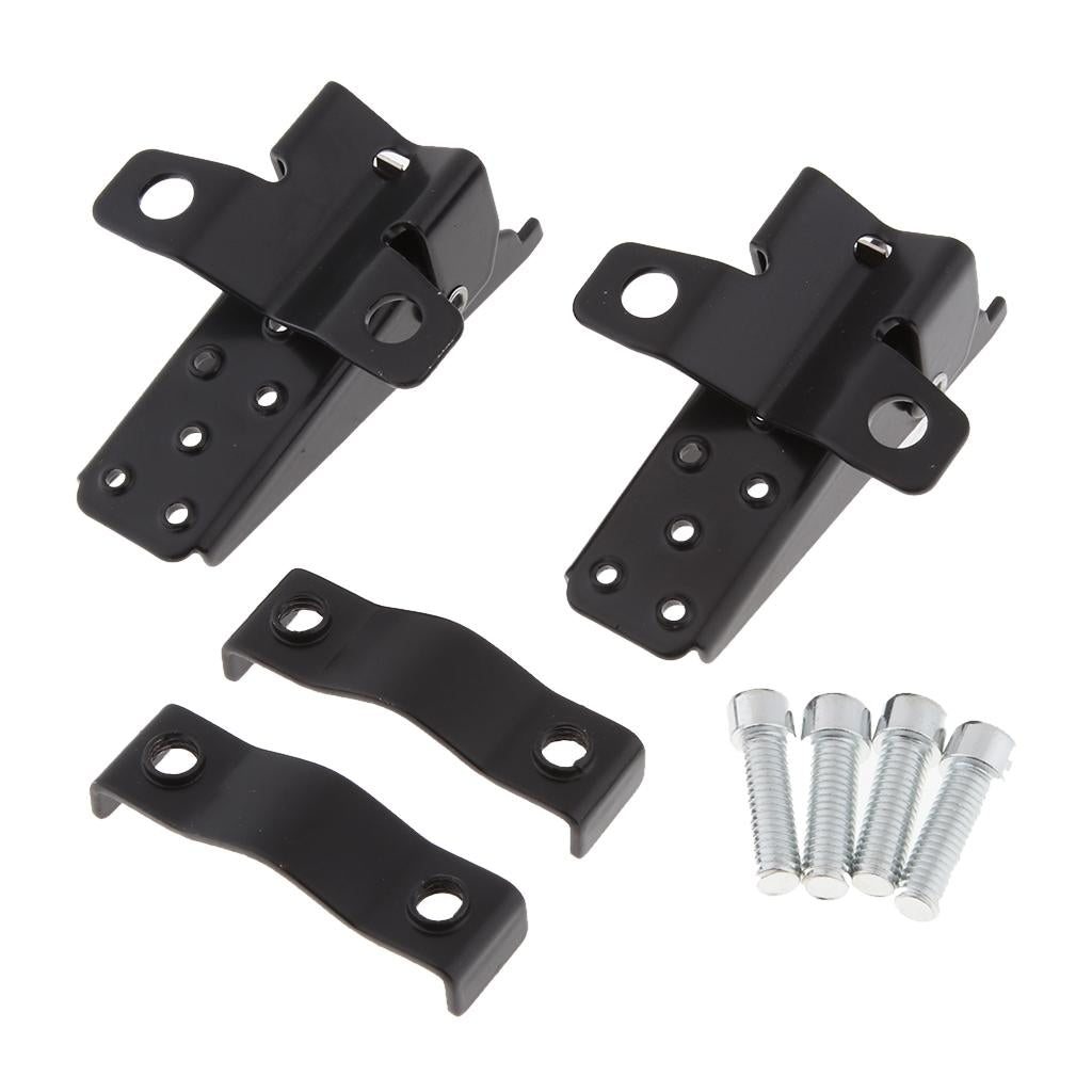 Retro Folding Foot Pegs Footrest Pedals for Dirt Pit Bike Motorcycle