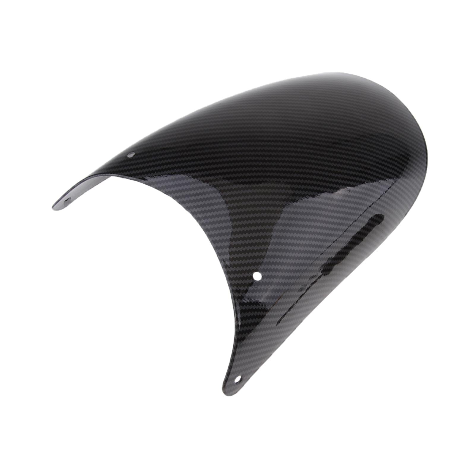 Carbon Fiber Motorcycle Front Fender Mudguard Extension Extender Type 4