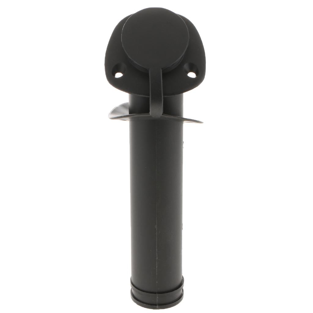 Boat Plastic Fishing Rod Holder Flush Mount 30 Degree for PVC Cap Cover