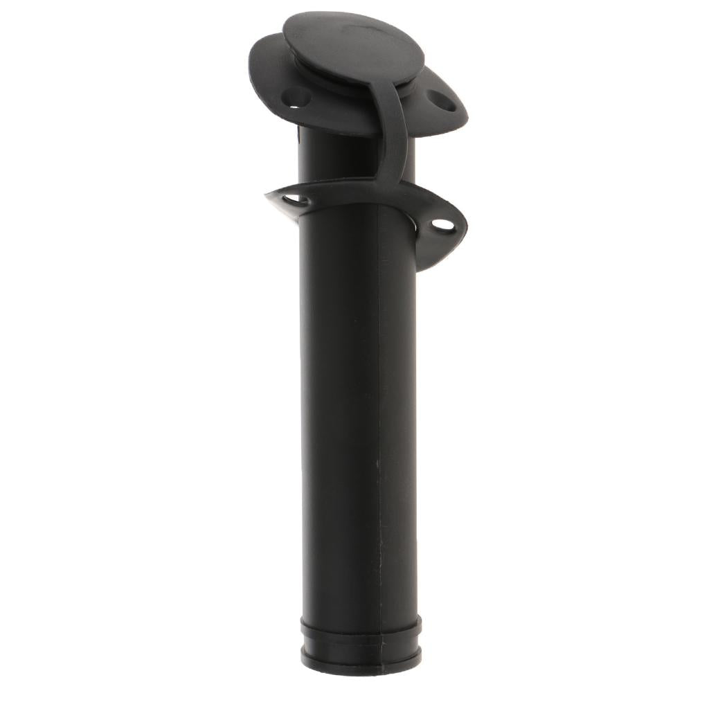 Boat Plastic Fishing Rod Holder Flush Mount 30 Degree for PVC Cap Cover