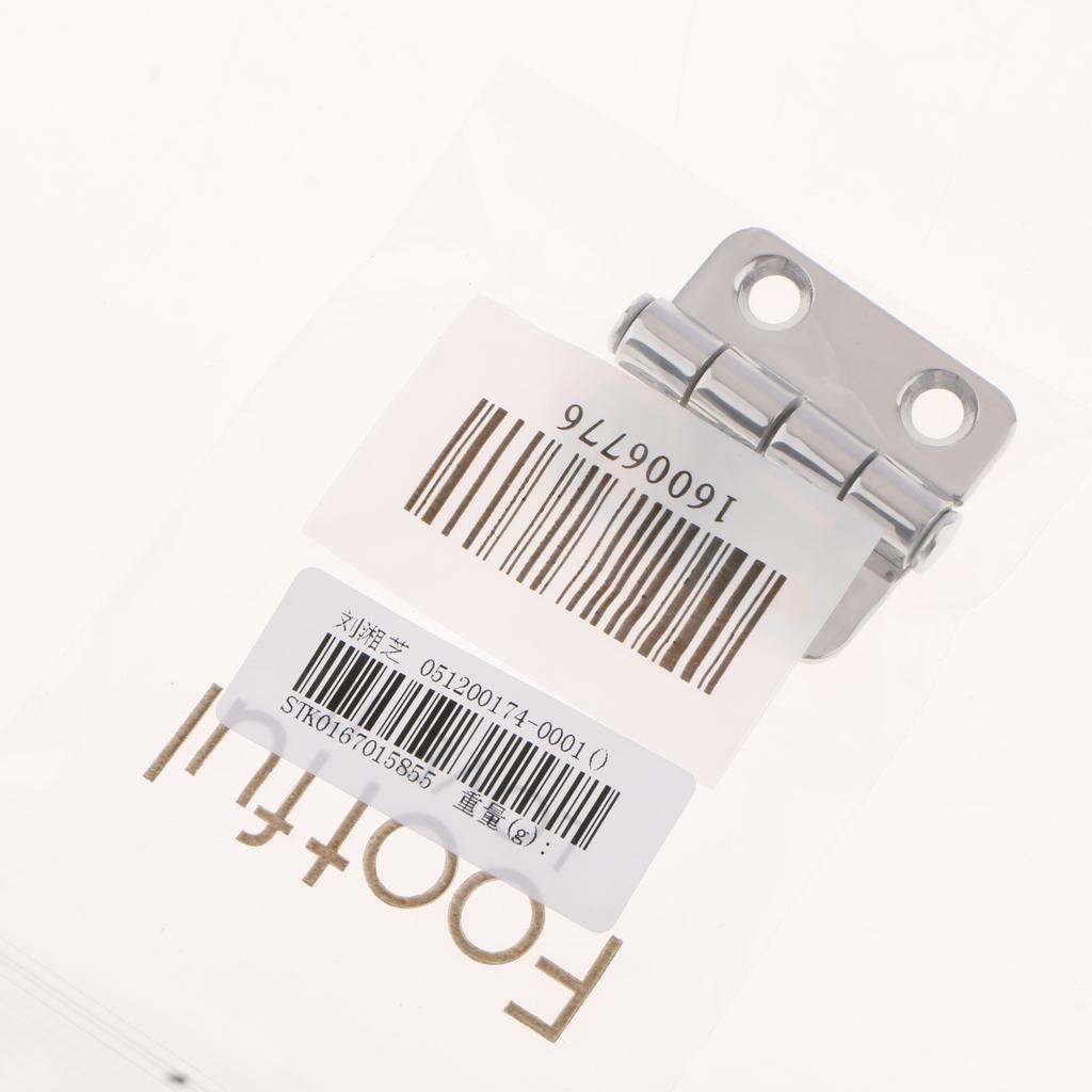 Marine Grade 304 Stainless Steel Door Hinge for Boats RV Horsebox 42x38mm