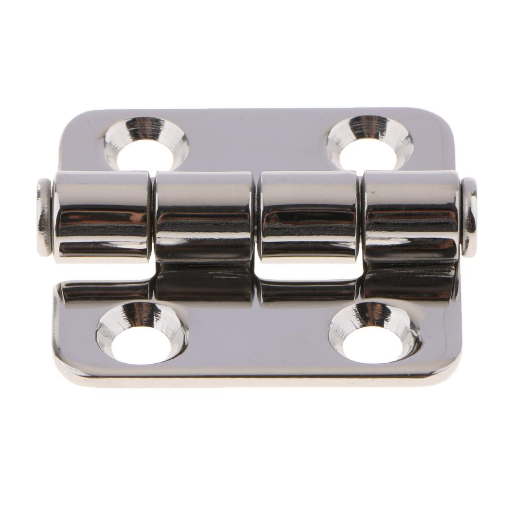 Marine Grade 304 Stainless Steel Door Hinge for Boats RV Horsebox 42x38mm