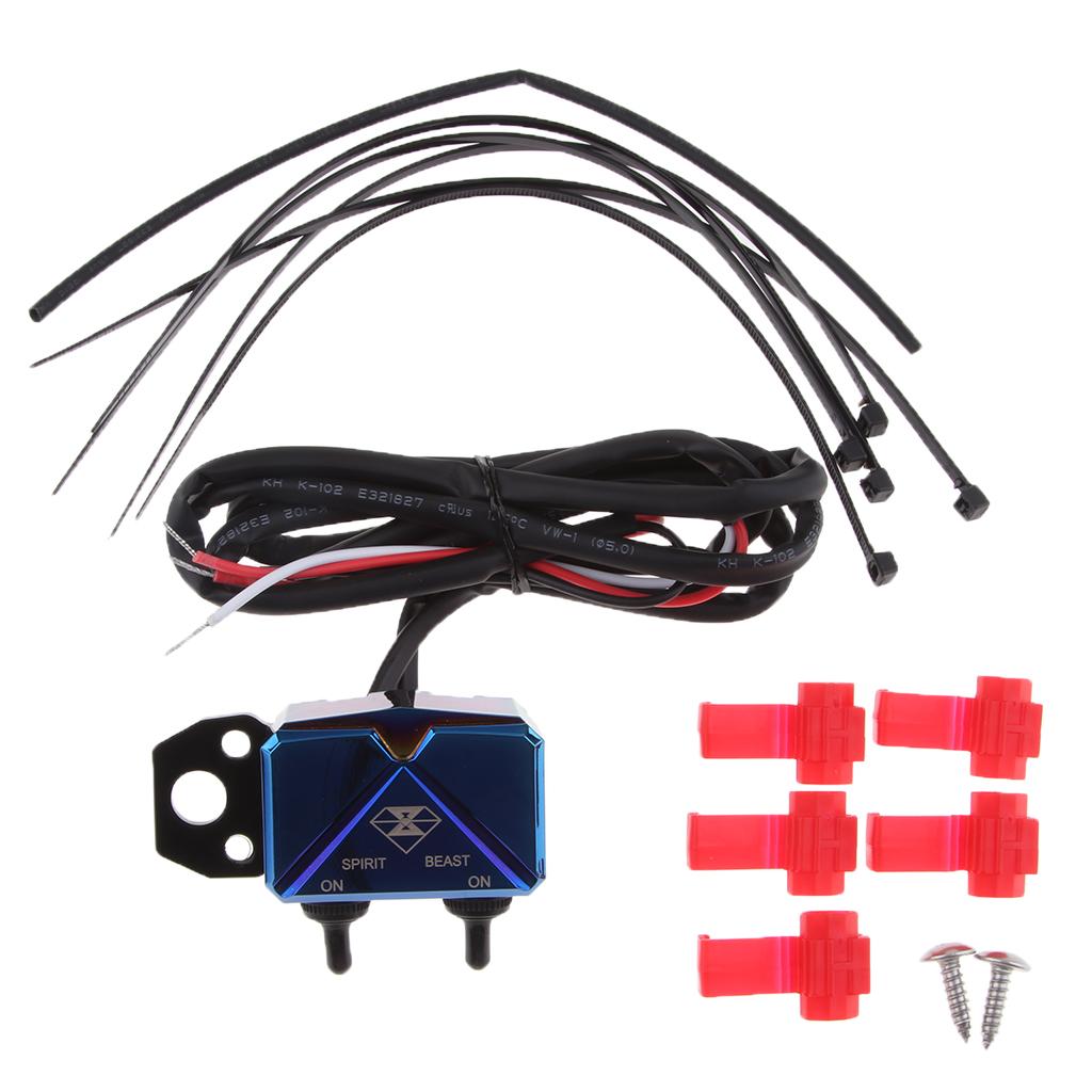 SPIRIT BEAST Motorcycle Switch Control Box for Dangerous Spot Light