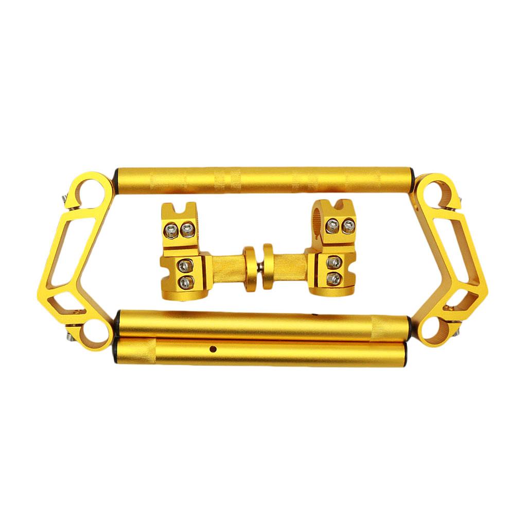 22mm 7/8" Motorcycle Handle Bar Set for Honda Grom MSX 125 Golden