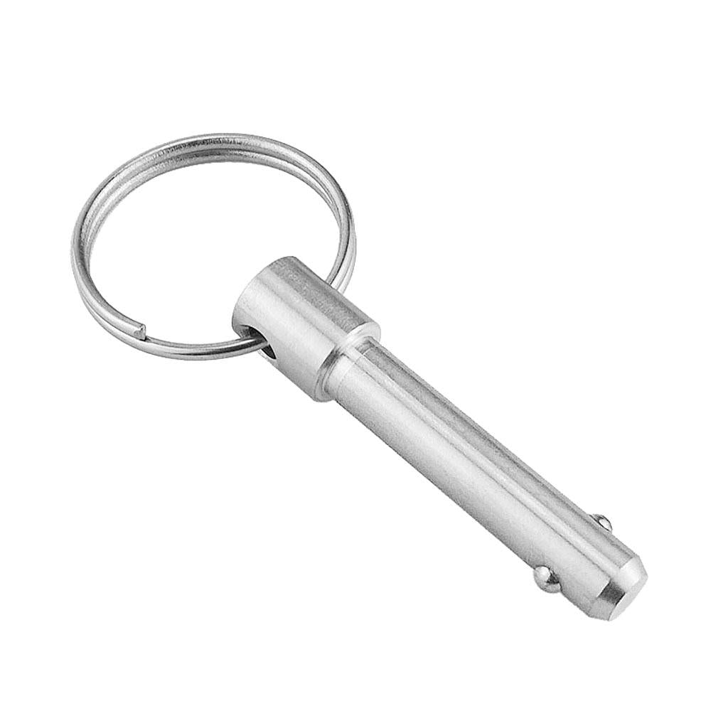 2x316 Stainless Steel Boat Top Deck Hinge Quick Release Pin 8 x 52mm