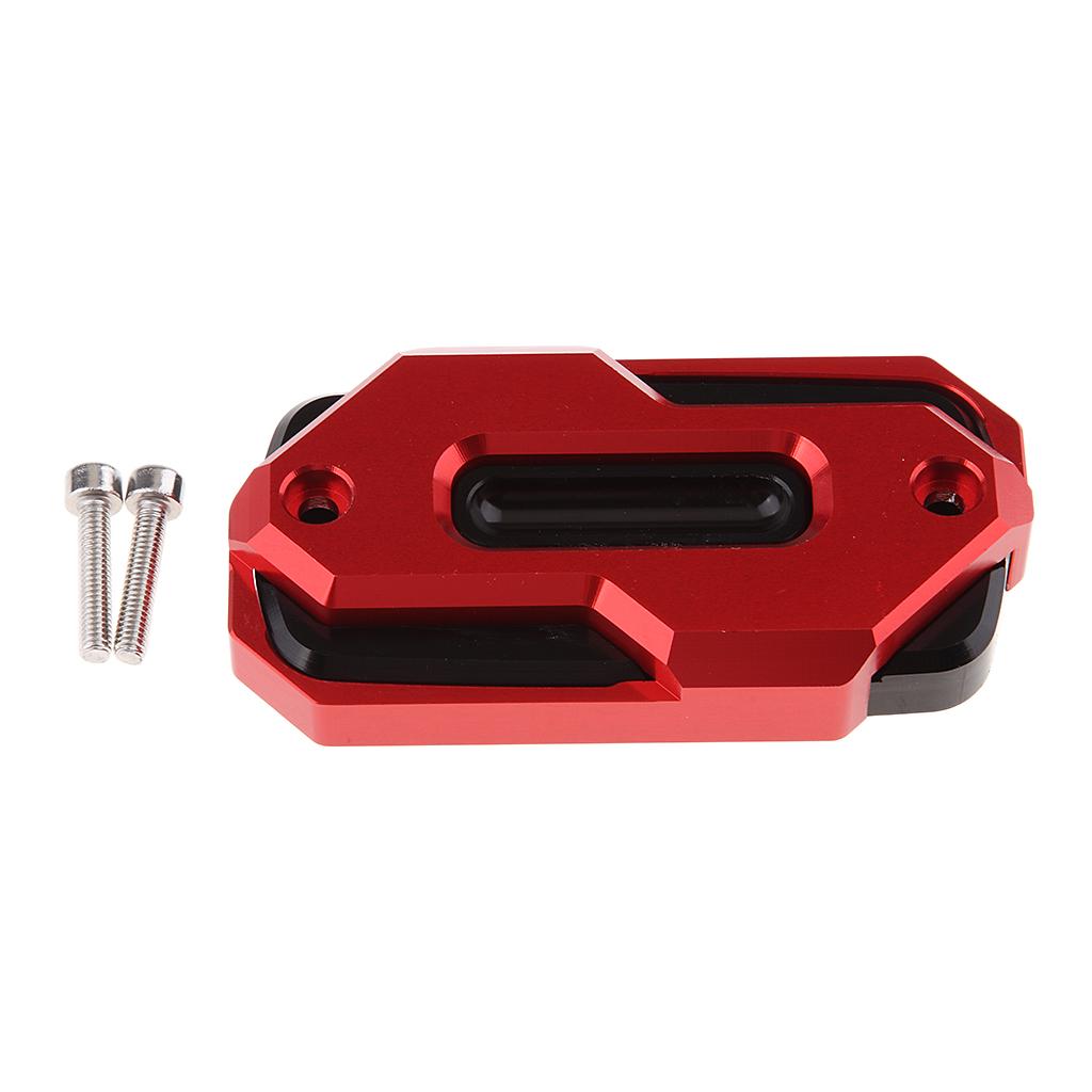 Brake Fluid Reservoir Tank Cap Cover for Honda CB650F CBR650F 2014-17 Red