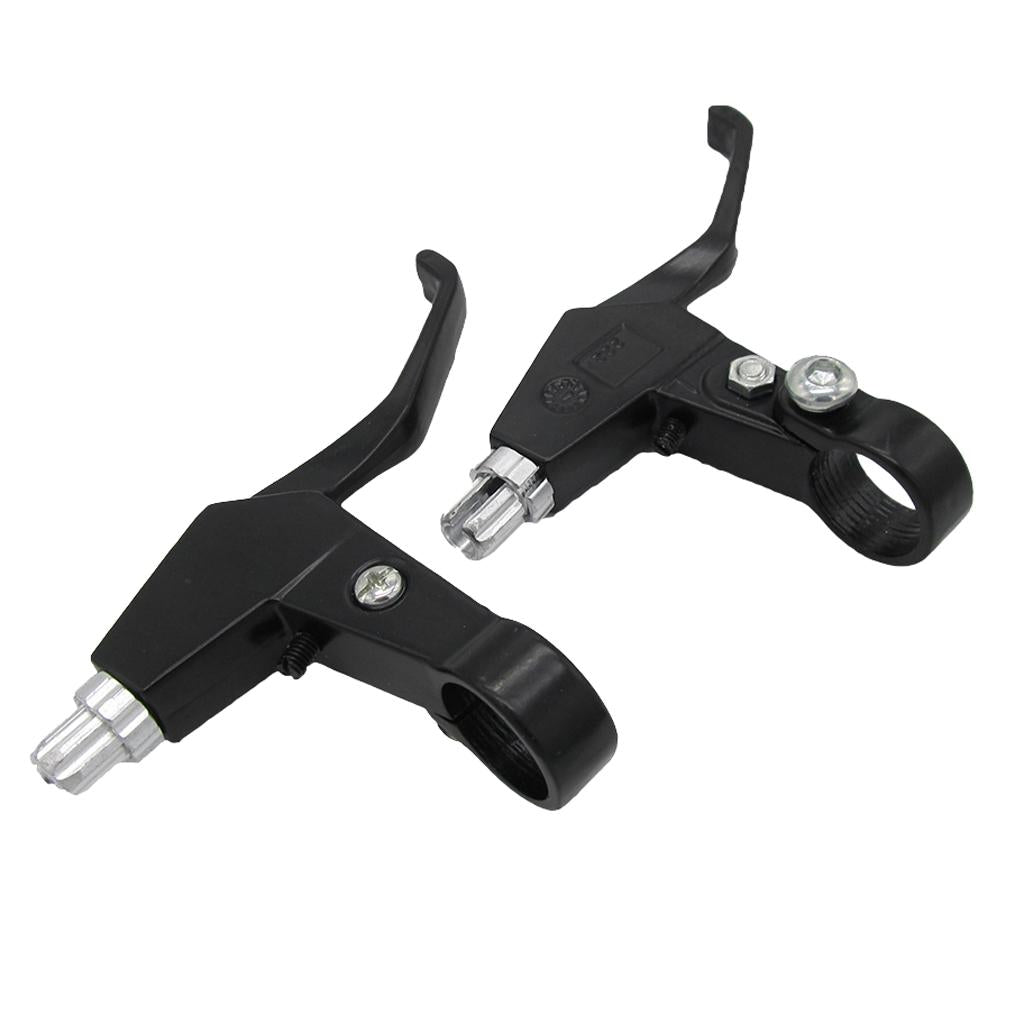 Handle Brake Levers Handle Grips Brake Clutch Levers for Motorcycle Black