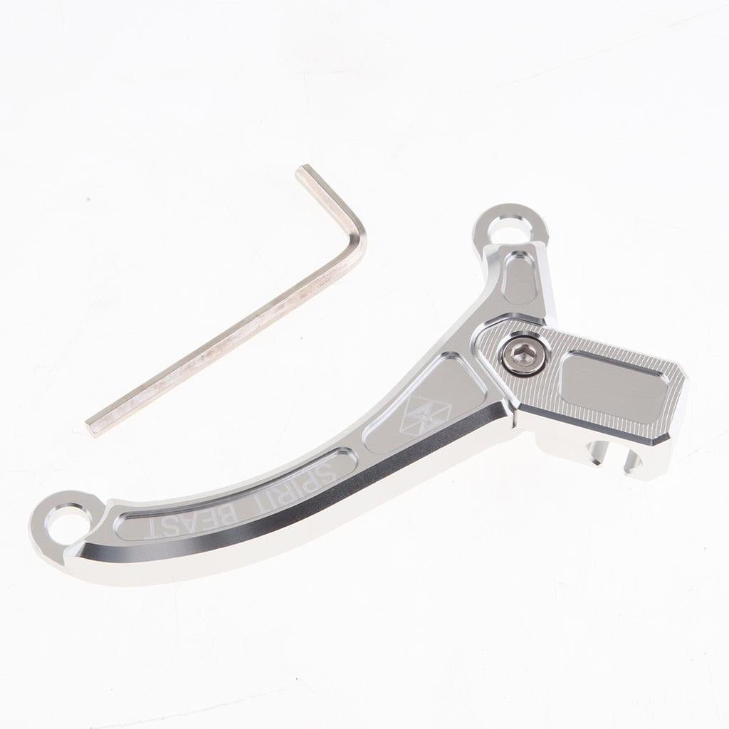 Metal CNC Motorcycle Clutch Lever Brake Levers for Benelli TNT125 Silver