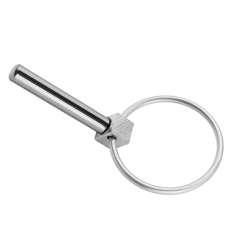 Quick Release Pin, 316 Stainless Steel Marine Hardware Boat/Bimini Top 8mm