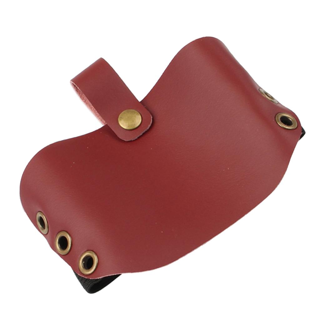 Wear-resistanting Motorbike Gear Shift Protective Shoe Pad Boot Cover Red
