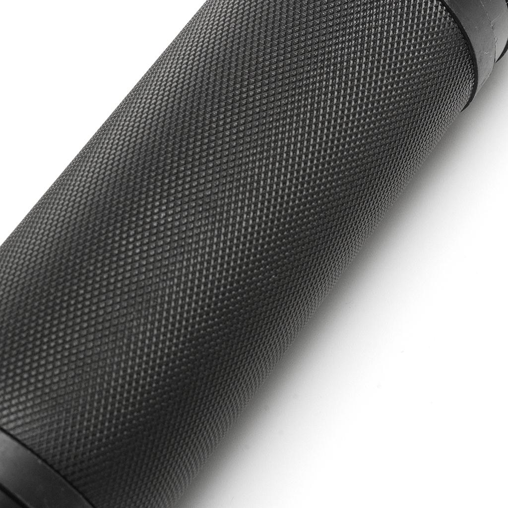 25mm Rubber Motorcycle Handlebar Hand Grips for Harley Sportster Black