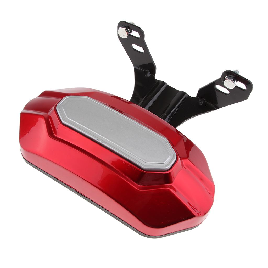 Motorcycle Drivers Metal Backrest Red