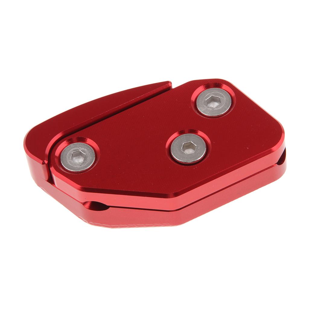 Side Stand Enlarger Support Pad for Yamaha XMAX 125/250/300/400 17-18 Red