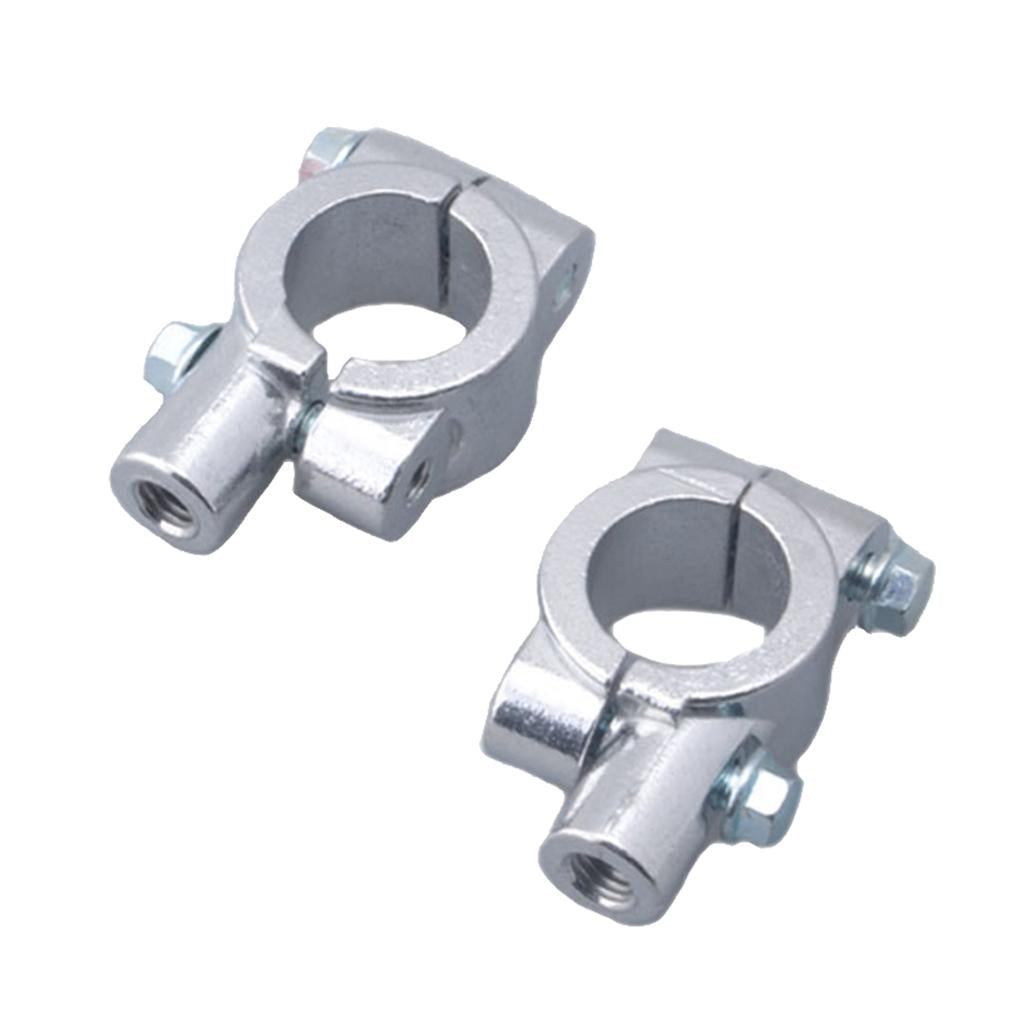 10mm Motorcycle Motorbike Mirror Thread Mount Holder Clamp Adapter