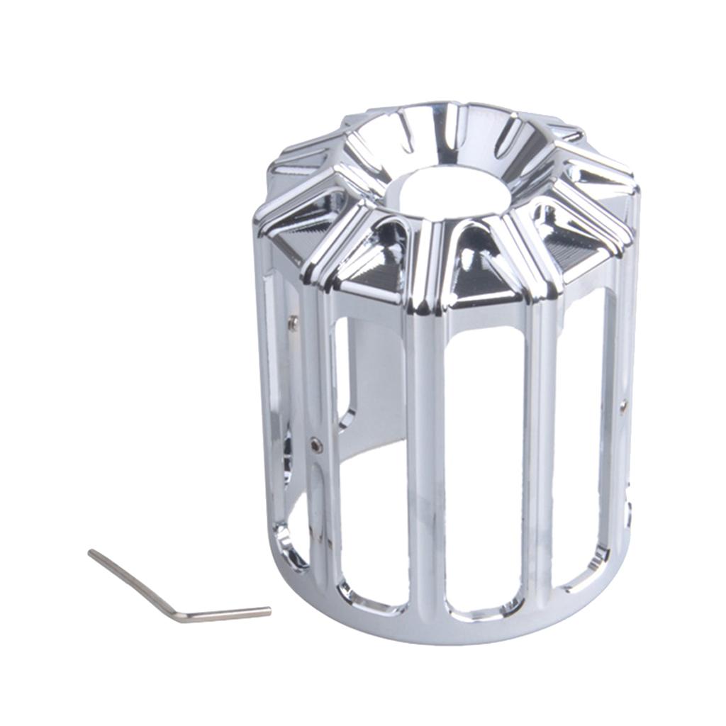 Motorcycle Aluminum Oil Filter Cover Cap Grille Styling for Harley Models
