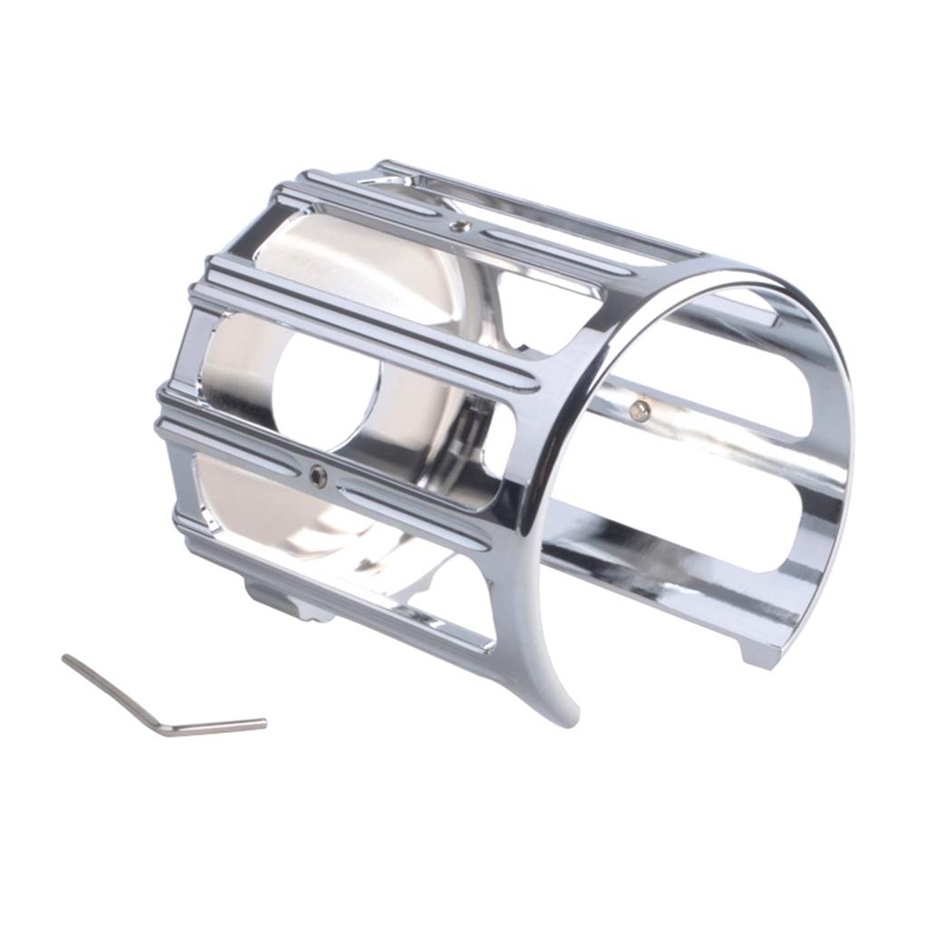 Motorcycle Aluminum Oil Filter Cover Cap Grille Styling for Harley Models
