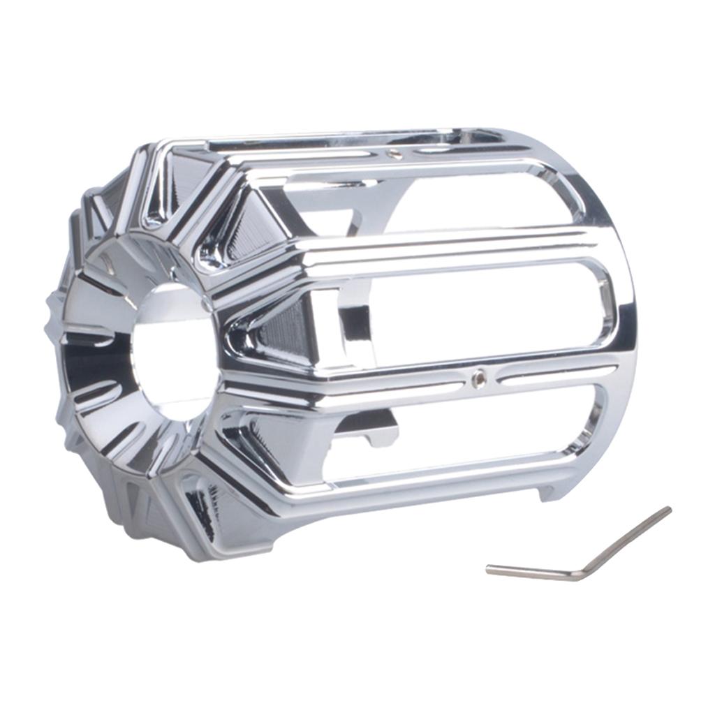 Motorcycle Aluminum Oil Filter Cover Cap Grille Styling for Harley Models