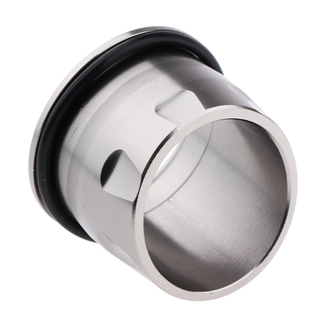 Motorbike CNC Aluminum Exhaust Tip Cover for Yamaha T-max 530 12-17 Titanium