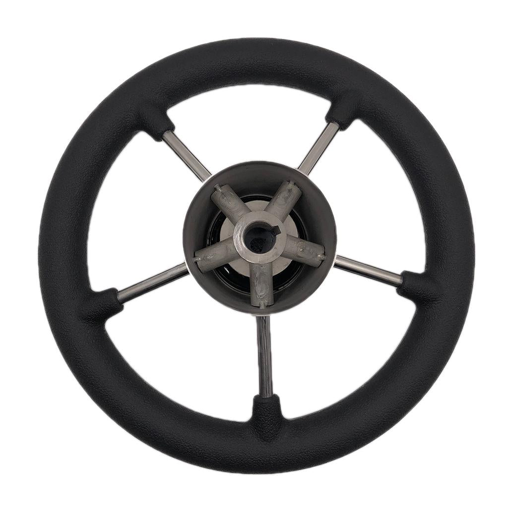 Marine Stainless Steel Boat Steering Wheel 11 5 Spoke for PU Foam Grip"