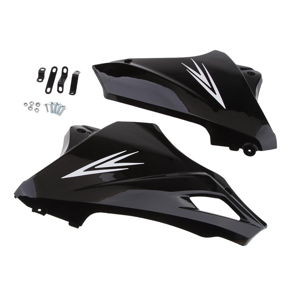 Gloss Black Motorcycle Under Engine Lower Cowl Shrouds Belly Pan Accessories for HONDA Grom MSX 125 13-15