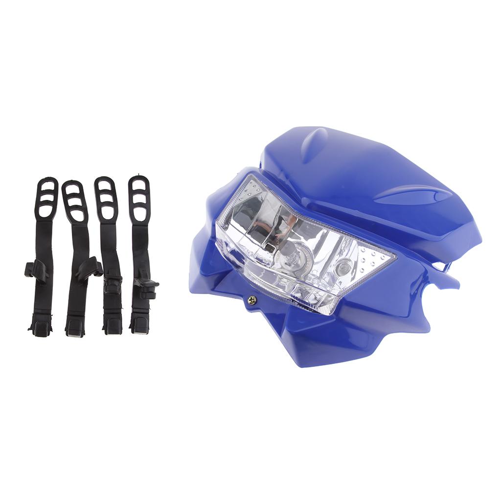 12V Motorcycle Headlights for KTM EXC XC MXC 250 450 525 Blue