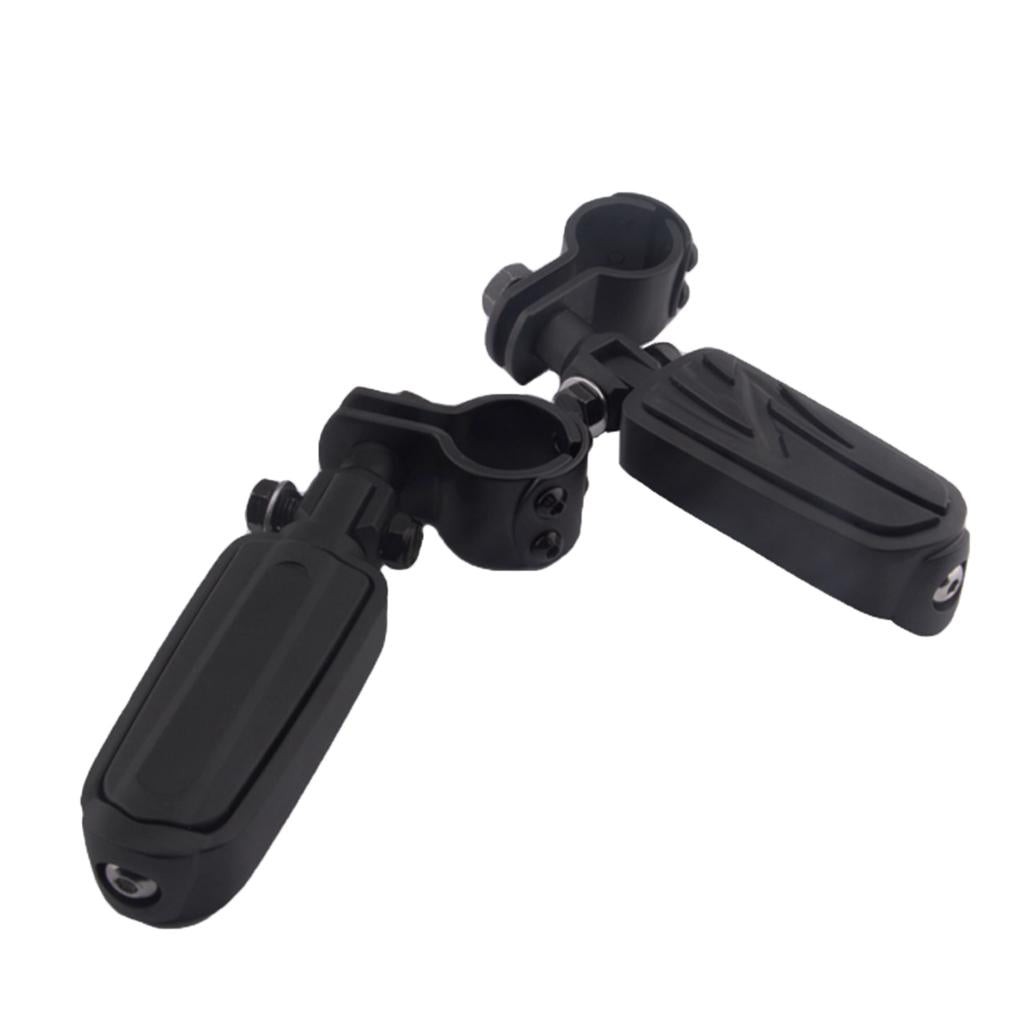 Motorcycle Foot Pegs for Harley Touring Electra Road King Street Glide Black