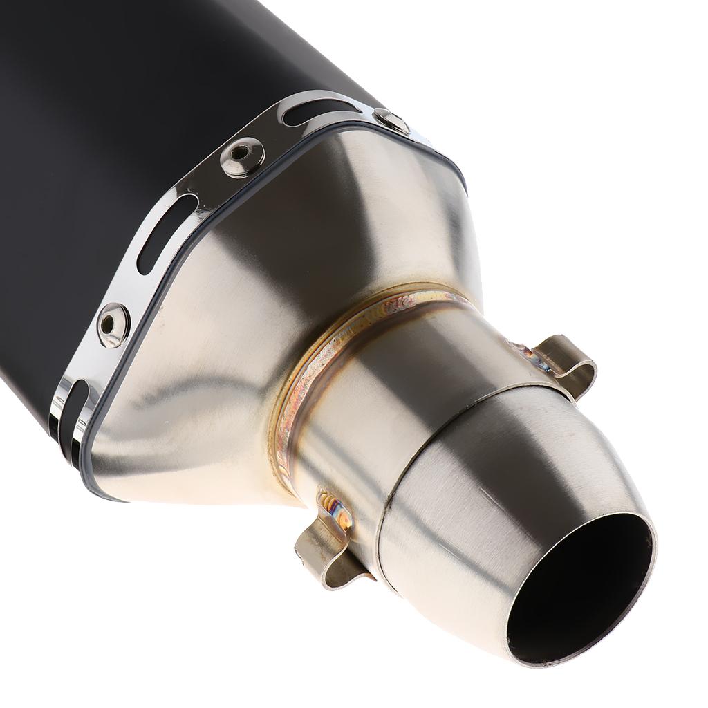 Motorcycle Exhaust Muffler Noise Reducer for Yamaha for Suzuki 400x111x90mm
