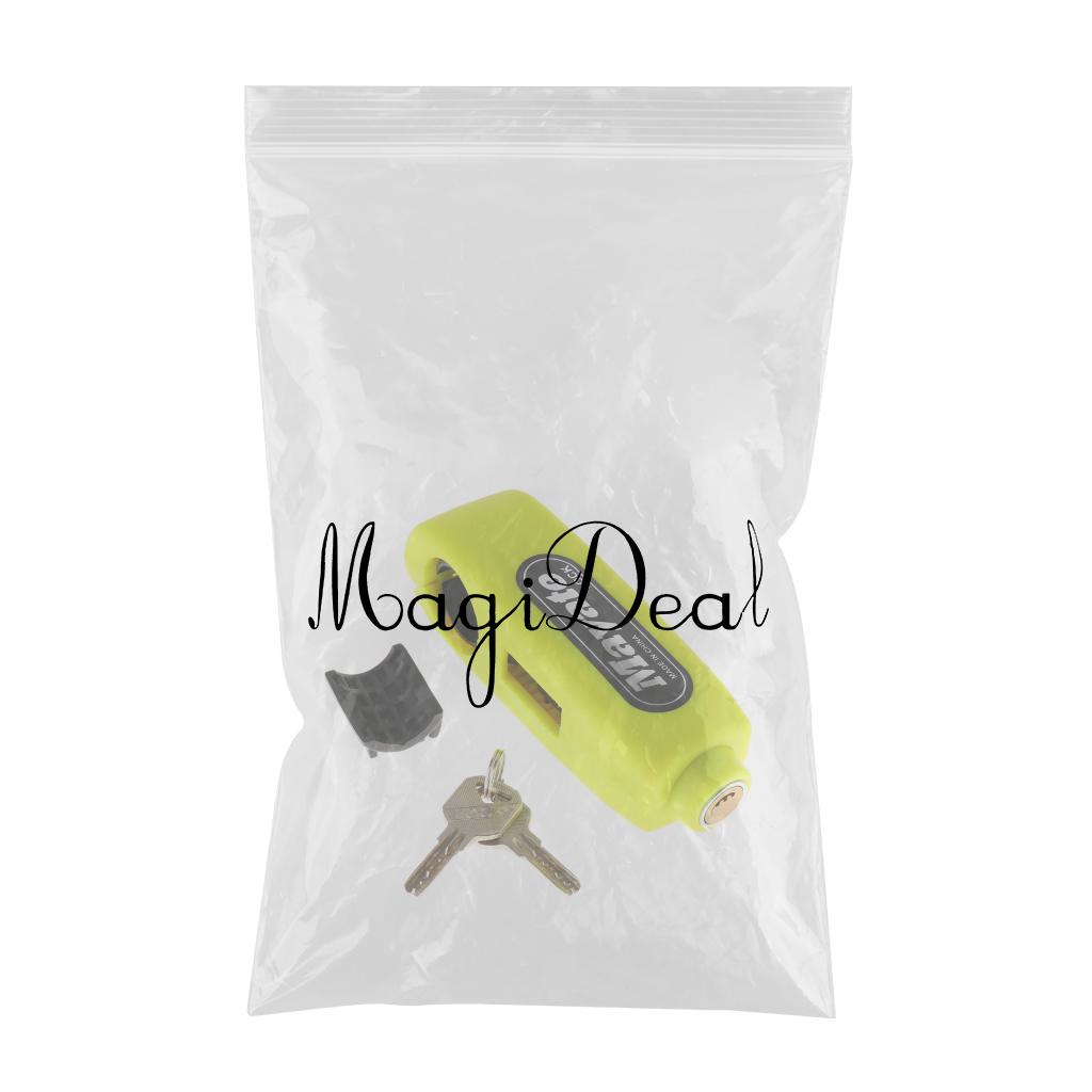 Handlebar Brake Grip Lever Lock Universal Suitable for Motorcycle Yellow