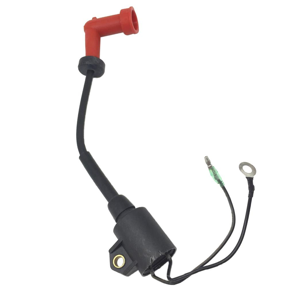 Ignition Coil for Rubber Cap for Yamaha Parsun Outboard 9.9HP 15HP 2-Stroke