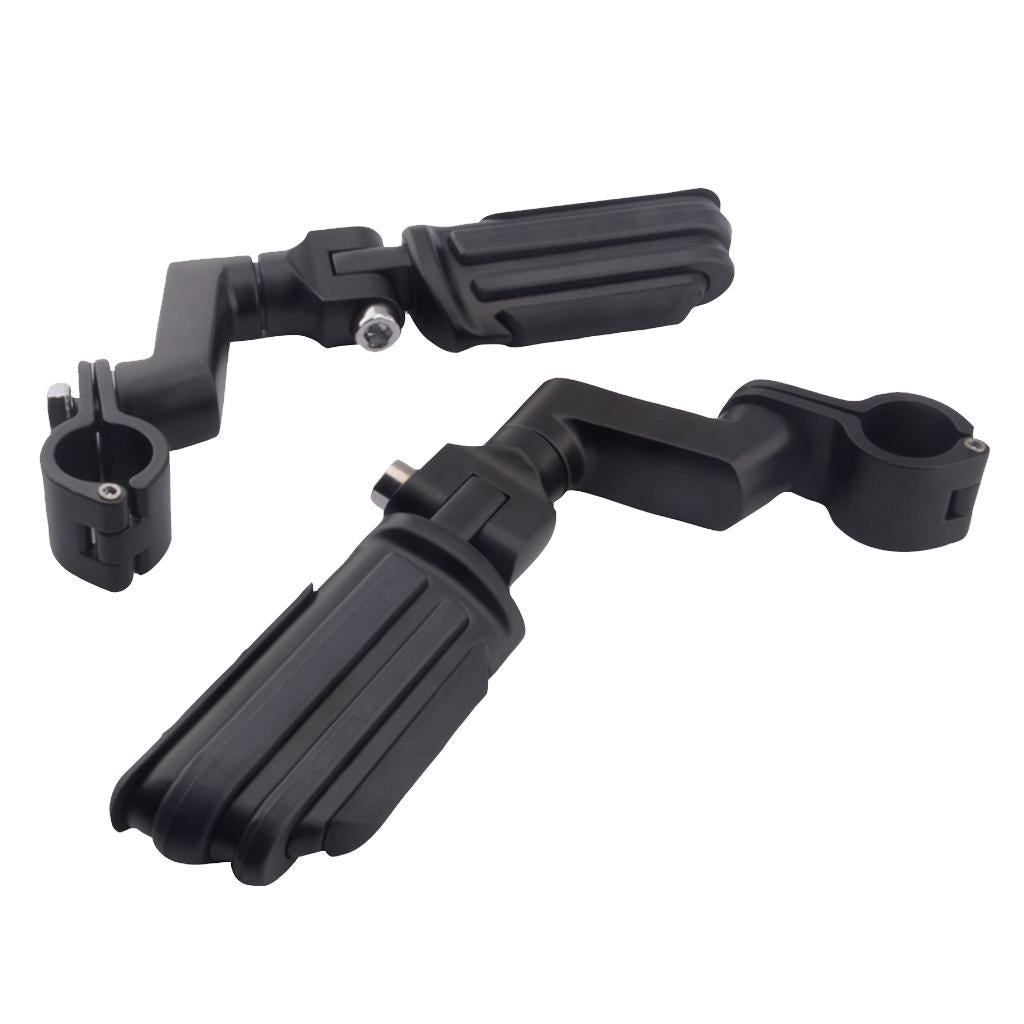 Replacement Passenger Rear Foot Rest Pegs Bracket Rearsets Foot Rear Pegs Bending Point Pedal for Honda VTX1800 Dirt Bike