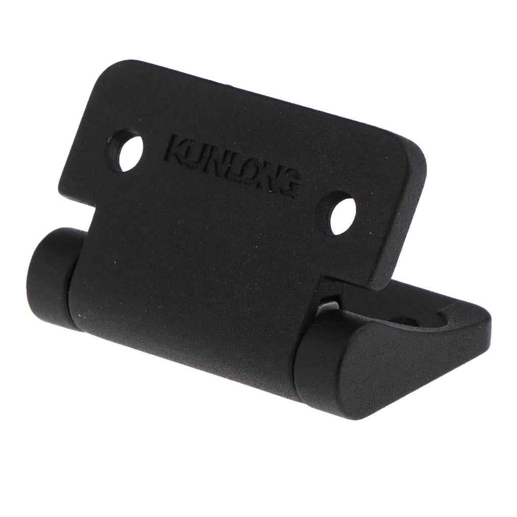Zinc Alloy Torque Hinge Position Control with 4 Holes Black