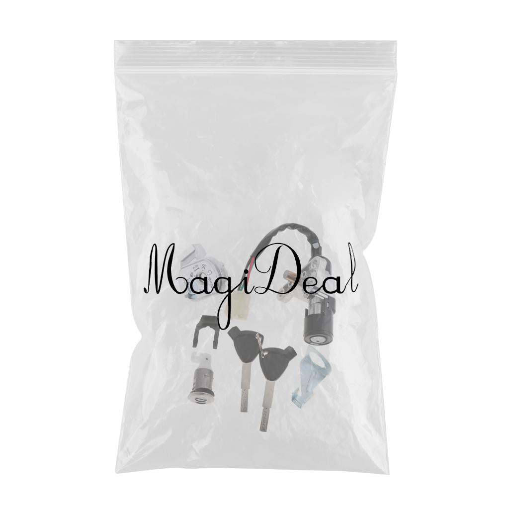 Motorcycle Ignition Switch Gas Cap Lock Key Set for Honda WY125 DIO