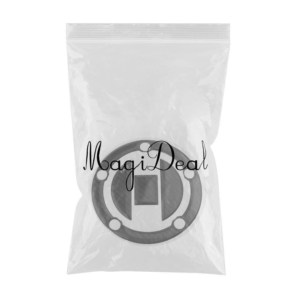 Motorcycle Oil Tank Cap Sticker 5D Carbon Fiber for SUZUKI Series
