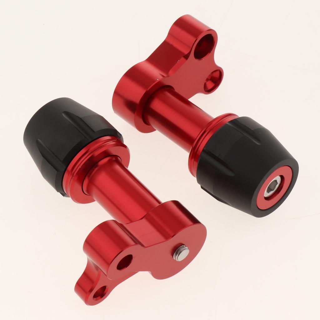 Red Motorcycle Crash Bung Engine Protection For YAMAHA NVX155 15-18