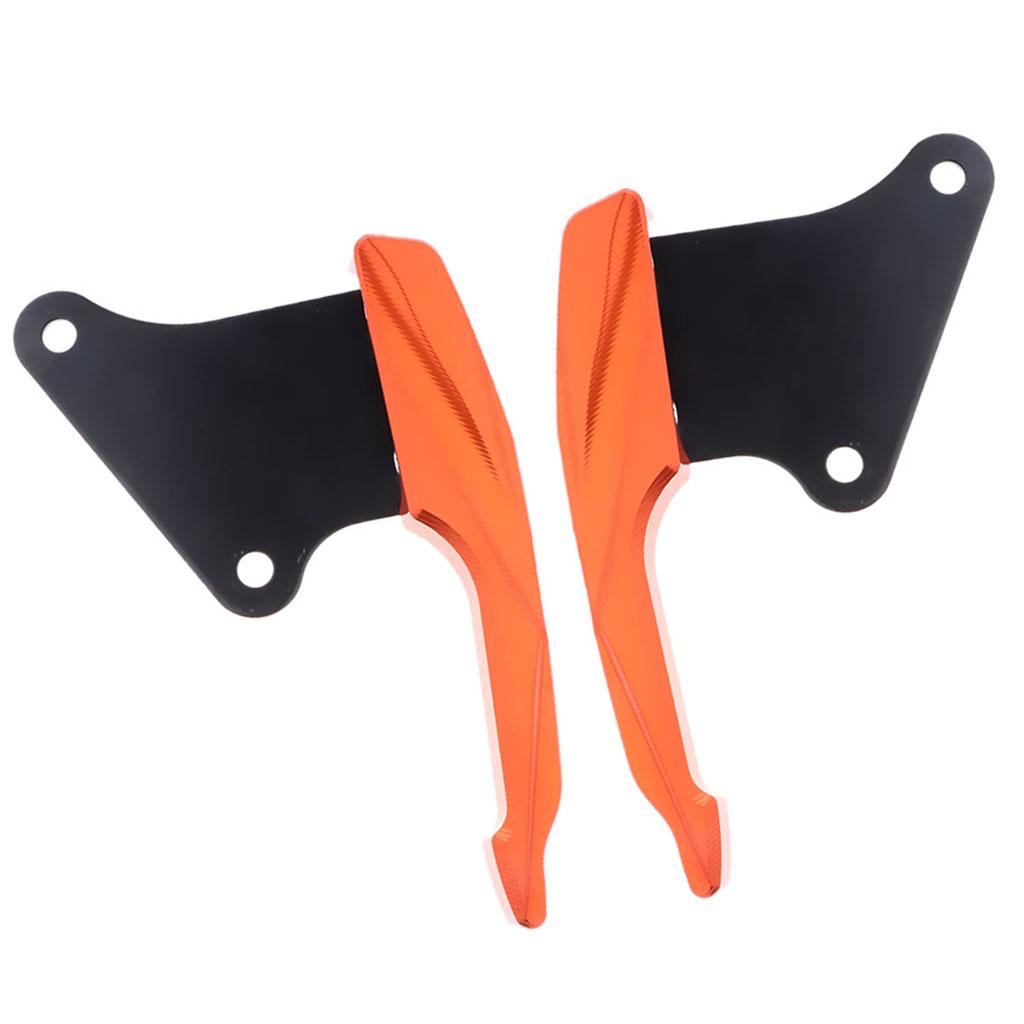 Motorcycle Rear Grab Bars CNC Aluminum Handle for HONDA Grom MSX125 Orange