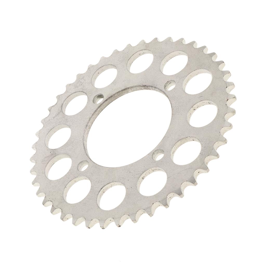 Motorcycle Driven Replacement 420 Chain 43 Tooth Rear Sprocket for 125cc 140cc 150cc 160cc Motorcycle Dirt Bike