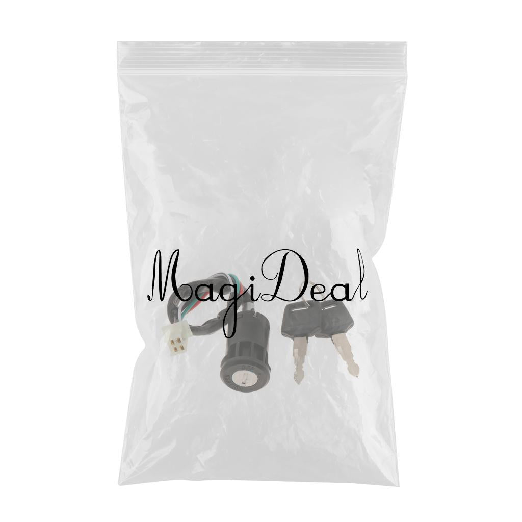 2xMotorcycle Ignition Key Switch for Motor ATV 50CC,110CC, 125CC,150CC