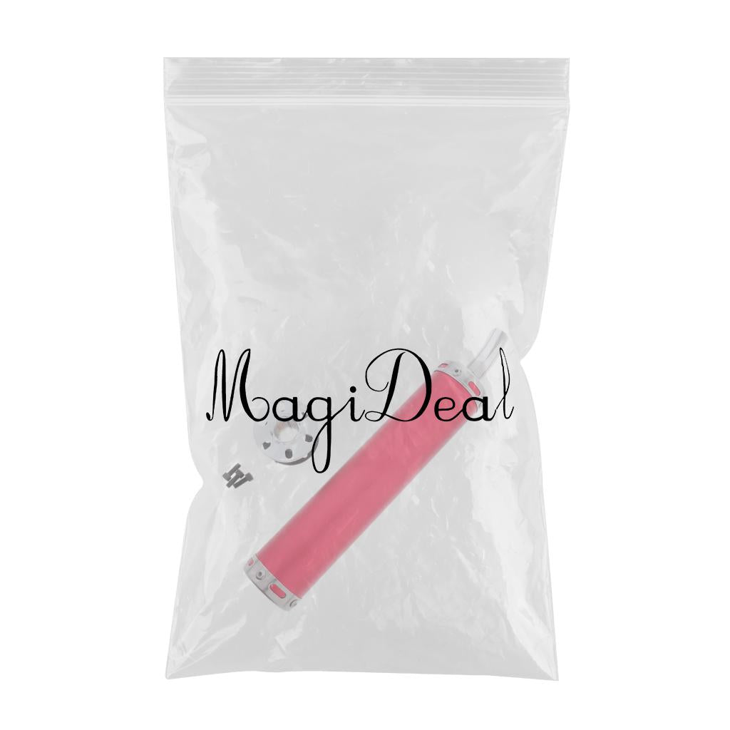 Motorcycle Modified Straight Exhaust Muffler Exhaust Pipe Universal Red