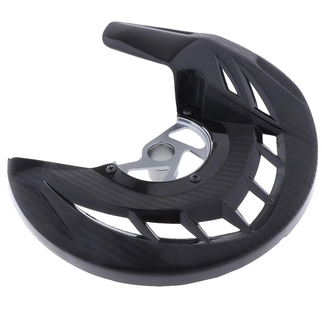 1 Piece Motorcycle Front Disc Brake Cover for 125 150 250 300 450 Black