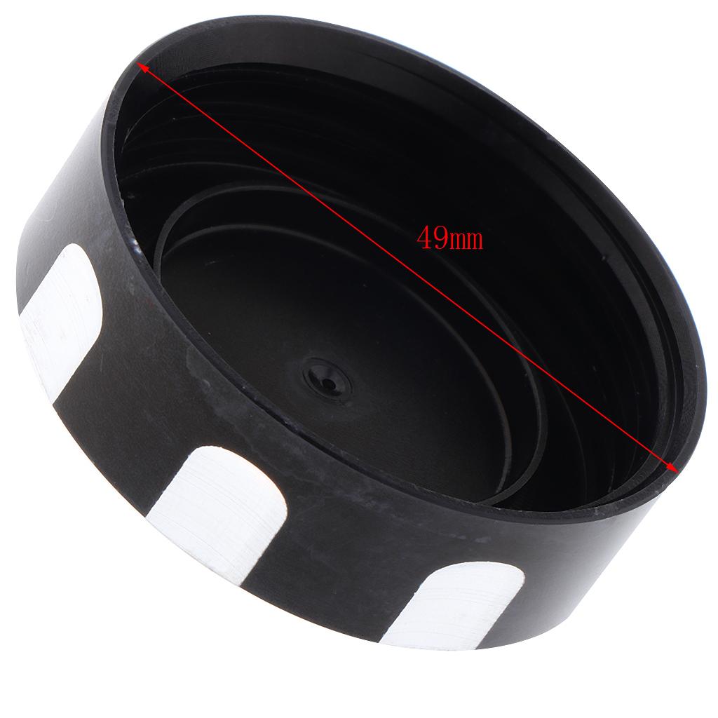 1 Piece Aluminum Rear Brake Fluid Reservoir Cap for KTM Duke 690 Black