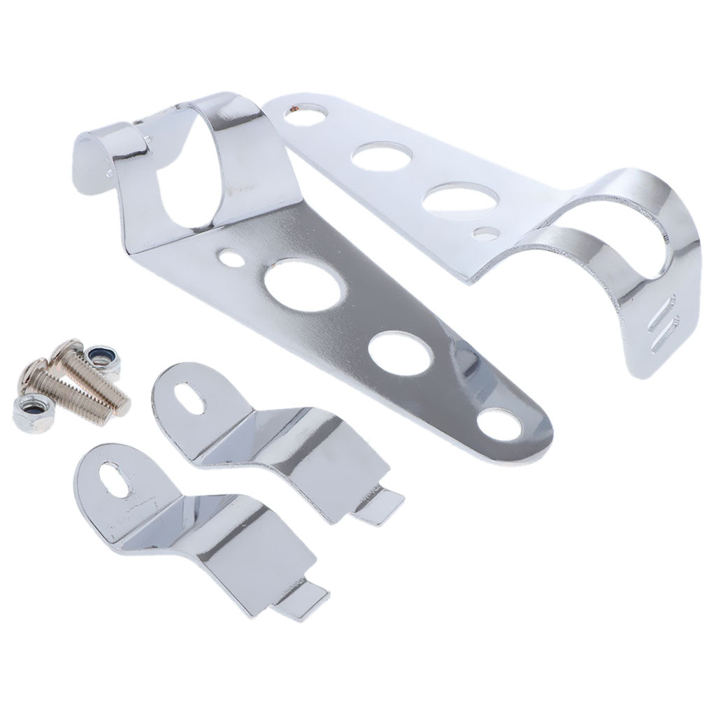 Motorcycle Headlight Mount Bracket Head Lamp Clamps Holder Fork 28-43mm