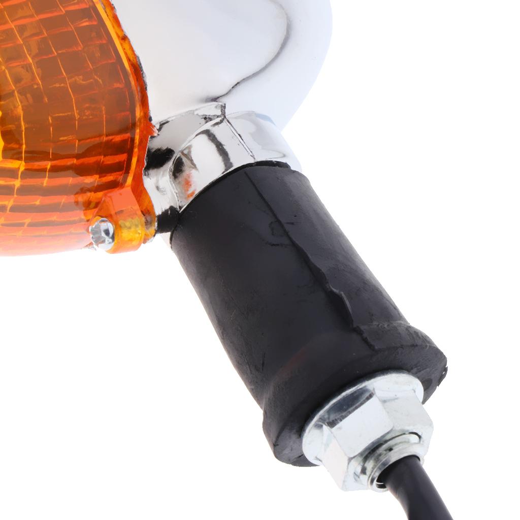 2pcs Universal Motorcycle Turning Signal Lamp Flash Light 12V 115x80x40mm