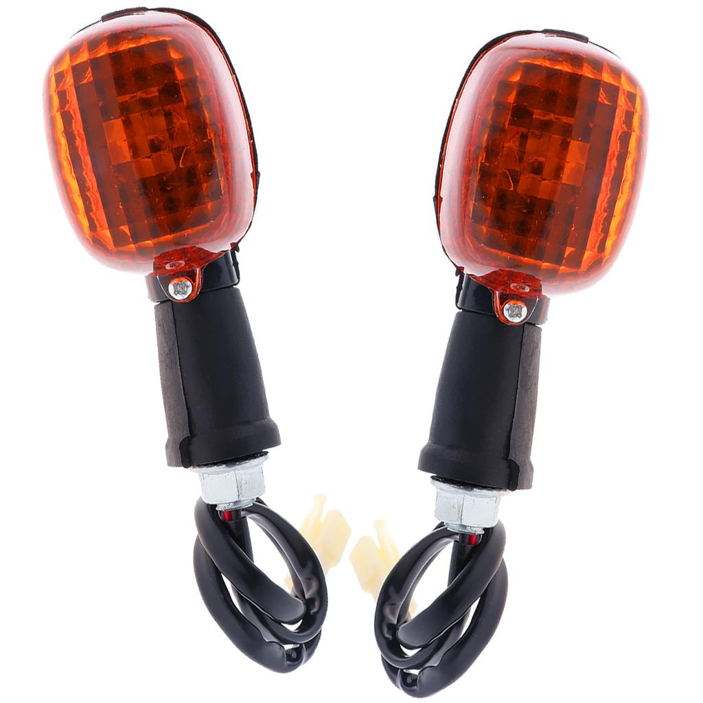 2pcs Universal Motorcycle Turning Signal Lamp Flash Light 12V 126x83x40mm