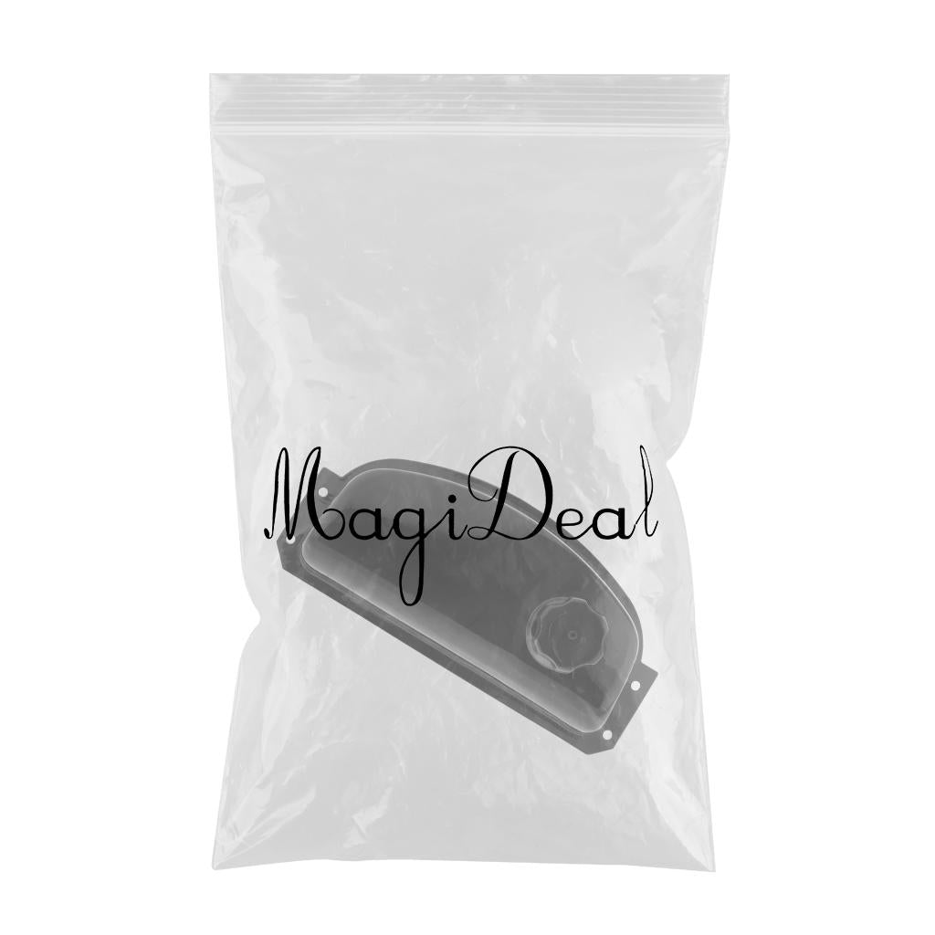 Middle Capacity -Replacement Gas Fuel Petrol Tank for 60cc 66cc 49cc Motorized Bicycle Bike Motorcycle Part - Black