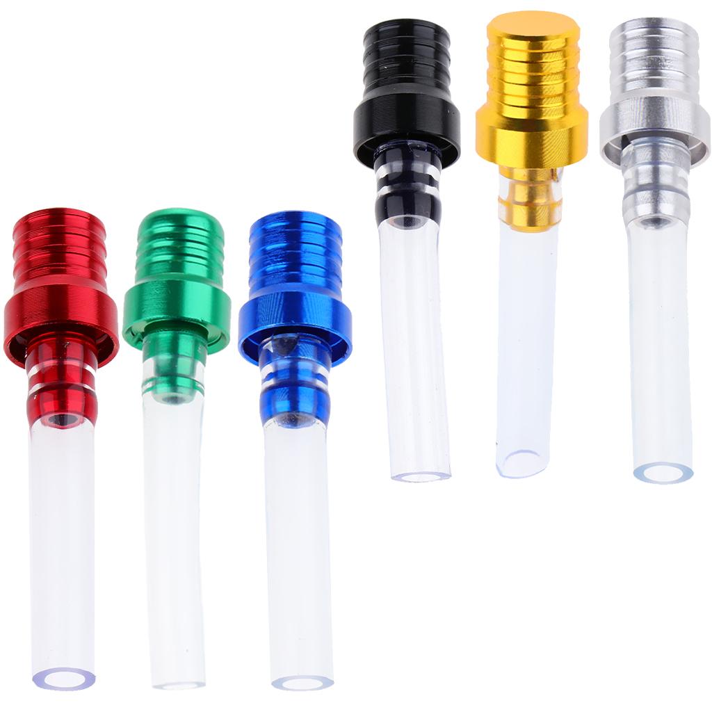 CNC Motorcycle Gas Fuel Tank Cap Air Valve Vent Tube Breather Hose Black