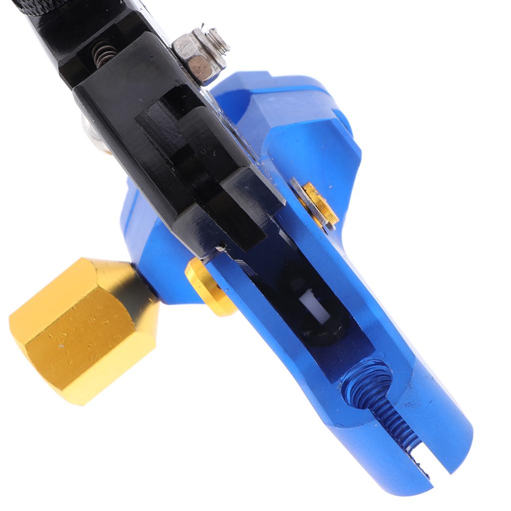 Motorcycle Adjustable 22mm Handle Bar Direct Push Brake Pump ,1 Set Blue