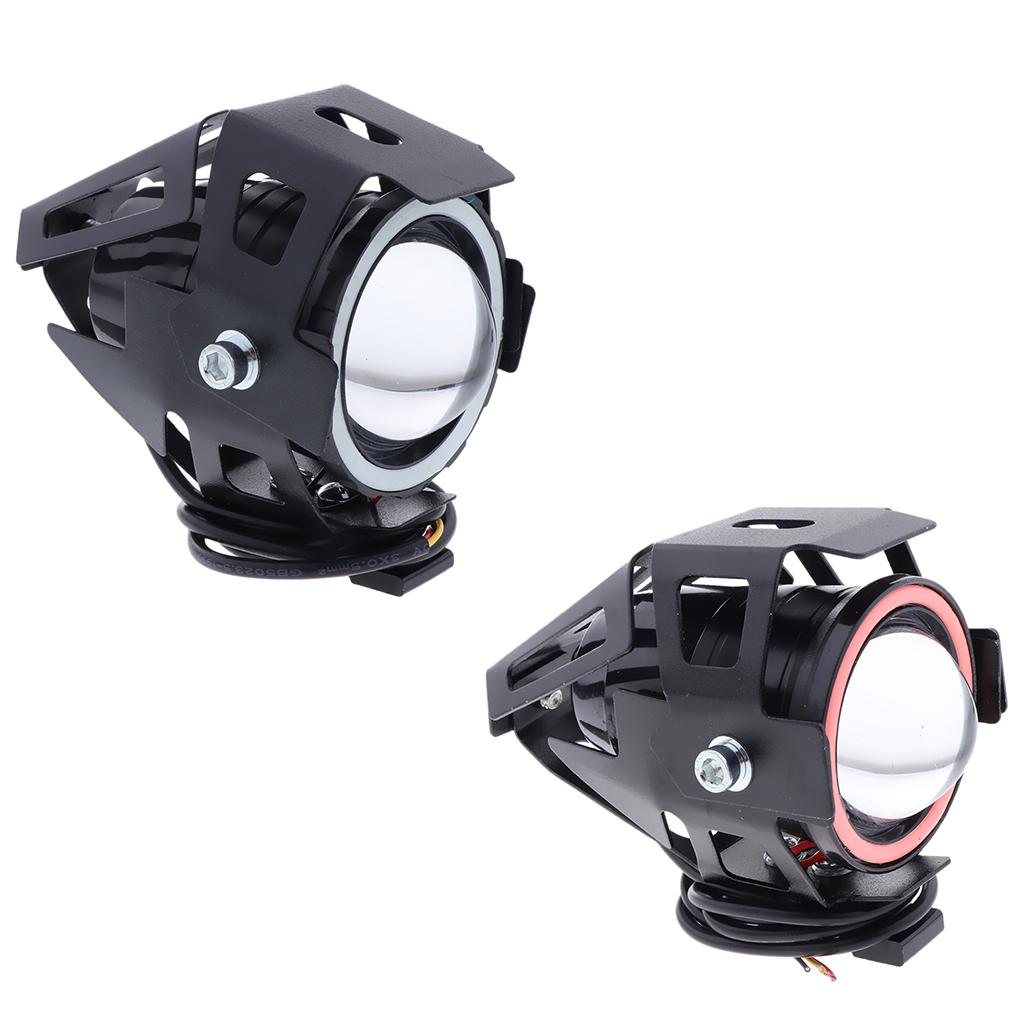 Motorcycle 30W LED Headlight,Refit Head Lamp ,Spotlights Light Lamp Blue