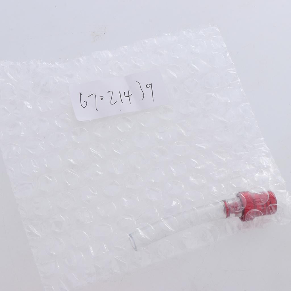3xFuel Gas Tank Cap Air Vent Tube Breather for Pit Dirt Bike Motorcycle Red
