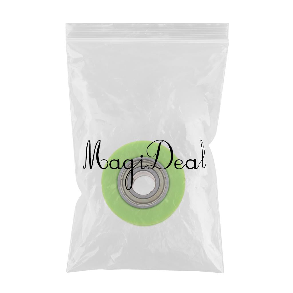 Motorcycle 10mm Chain Roller Pulley Tensioner Wheel Guide for Cars Green