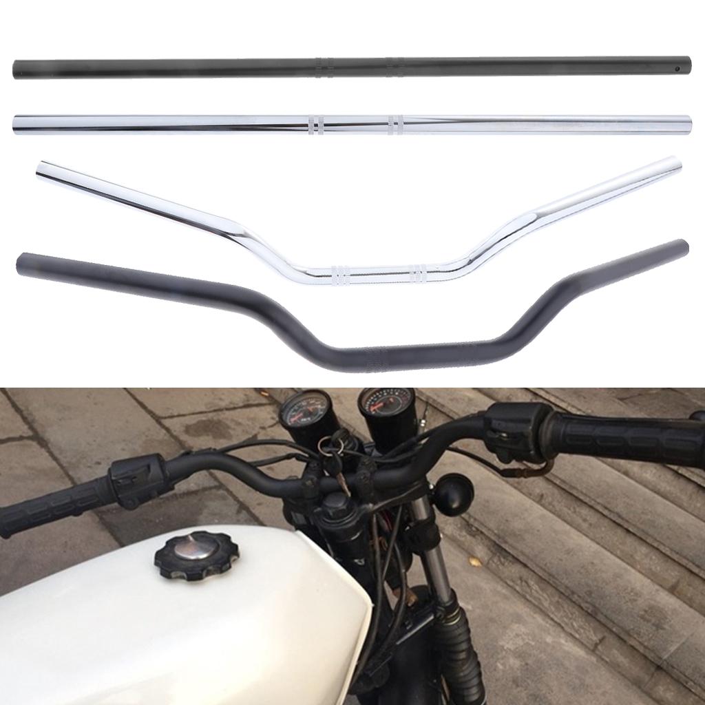 Universal Motorcycle Handlebar 7/8" 22mm Motorcycle Accessories sliver